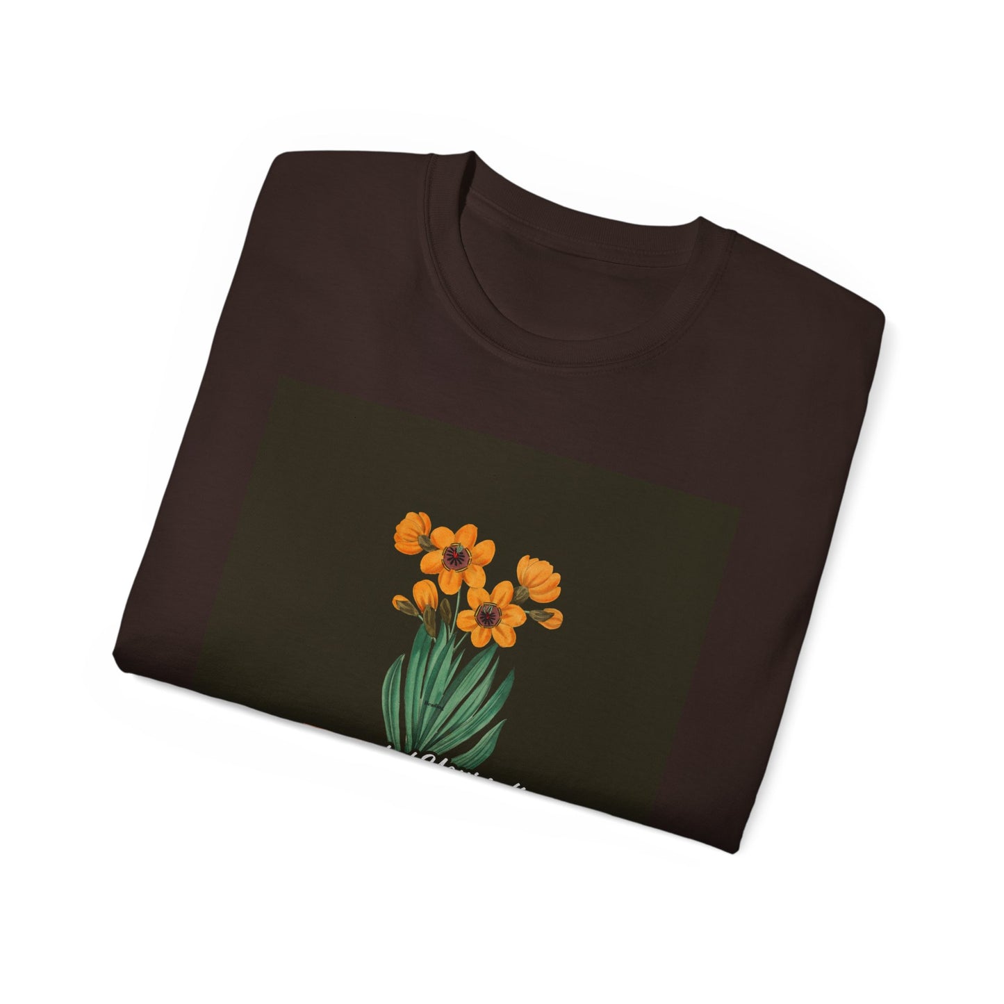 Bloom Yourself Unisex Ultra Cotton Tee, Floral T-Shirt, Inspirational Gift, Spring Fashion, Casual Wear, Positive Vibes