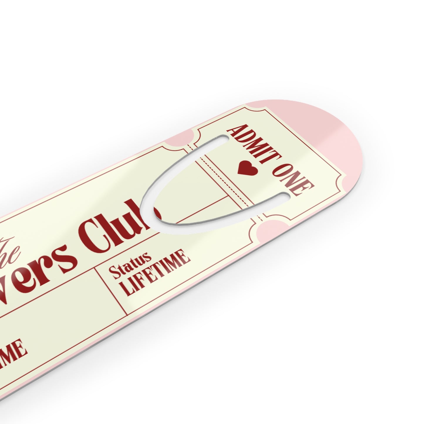 Book Lovers Club Bookmark, Cute Reading Accessory, Gifts for Bibliophiles, Literary Appreciation, Bookworm Gift