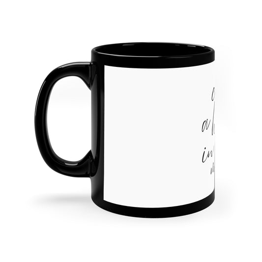 Coffee Hug Mug | Cute Black Coffee Cup for Coffee Lovers | Gift for Friends, Birthday, Holidays, Cozy Home Decor