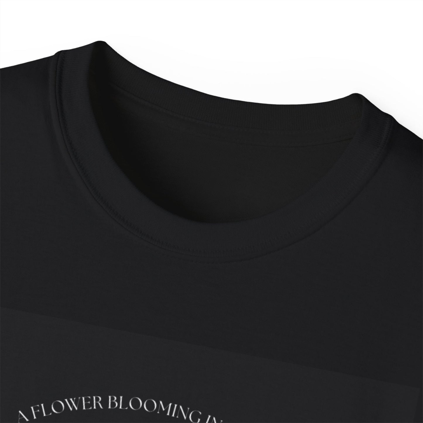 Bloom Stronger Unisex Cotton Tee, Inspirational T-Shirt, Motivational Shirt, Gift for Friends, Positive Vibes Clothing, Self-Care Apparel